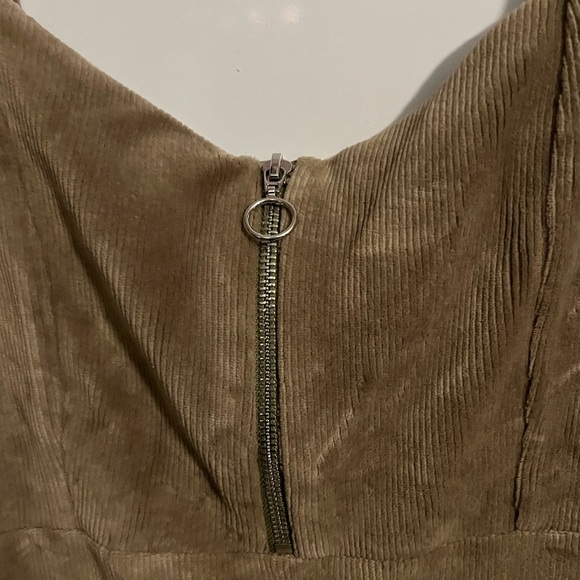 wild fable Velvet Overall Zipper Dress - Picture 3 of 4